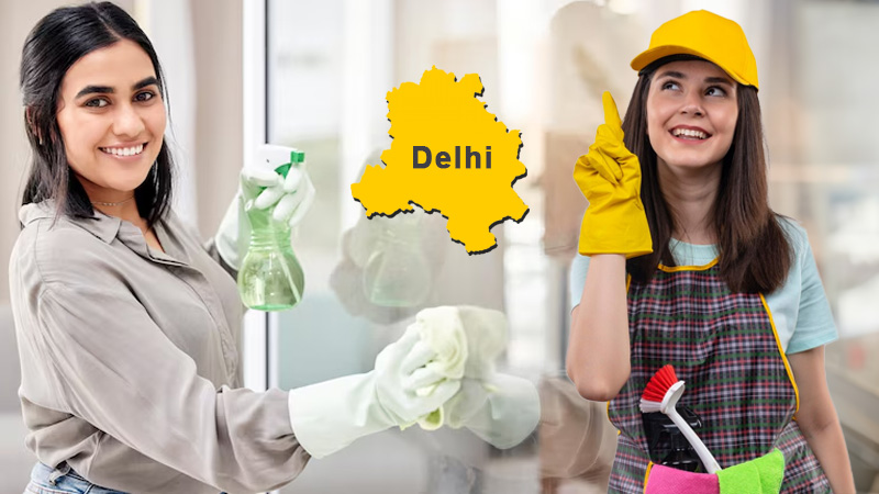 Hire Female Maid in New Delhi